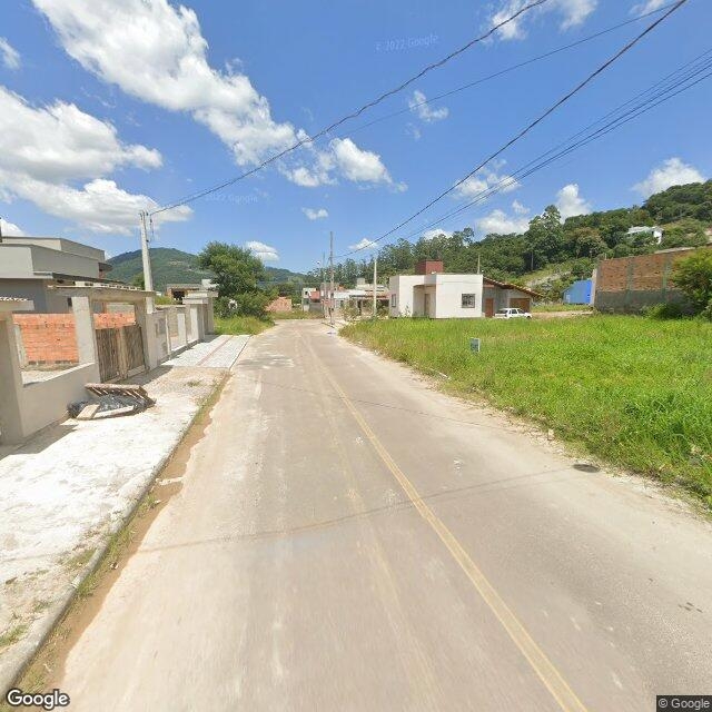 Imagem estática do "Street View" da localização