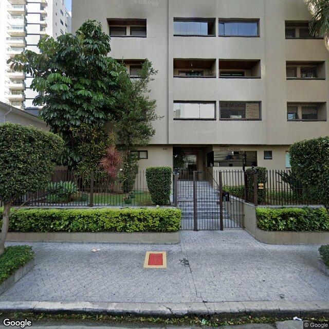 Imagem estática do "Street View" da localização