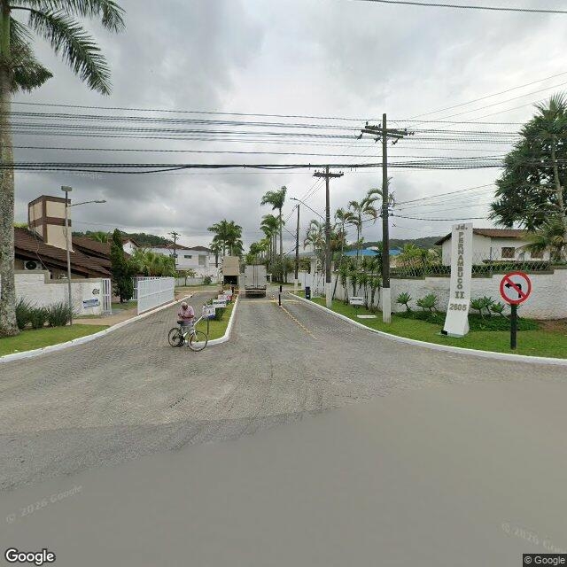 Imagem estática do "Street View" da localização
