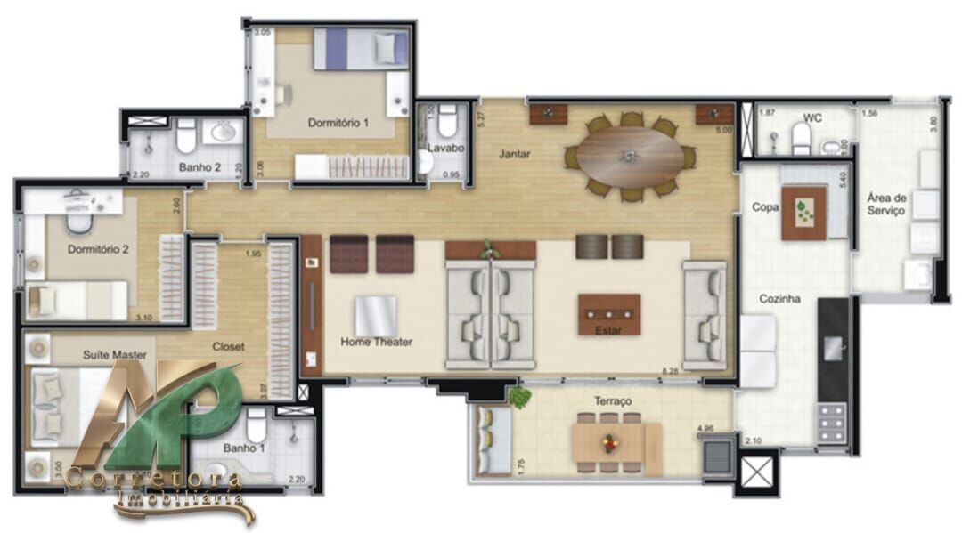 Apartamento, 4 quartos, 126 m² - Foto 19