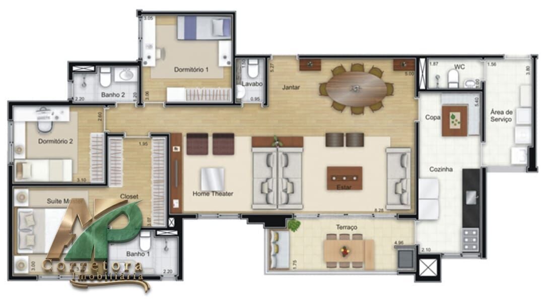 Apartamento, 4 quartos, 126 m² - Foto 19