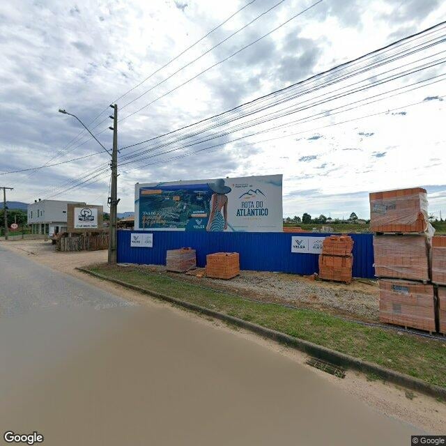 Imagem estática do "Street View" da localização