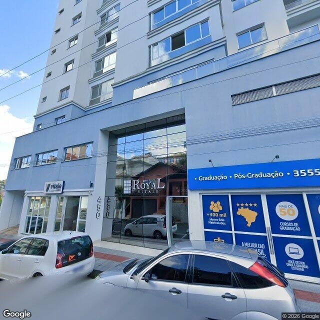 Imagem estática do "Street View" da localização