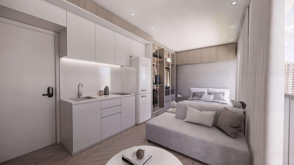 Apartamento, 1 quarto, 28 m² - Foto 5