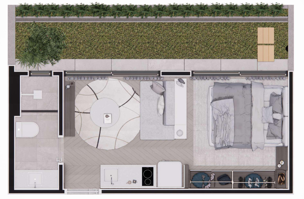 Apartamento, 1 quarto, 28 m² - Foto 15