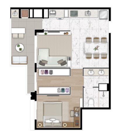 Apartamento, 3 quartos, 77 m² - Foto 30