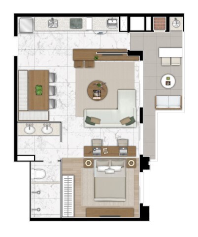 Apartamento, 3 quartos, 77 m² - Foto 37