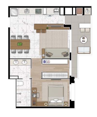 Apartamento, 3 quartos, 77 m² - Foto 34