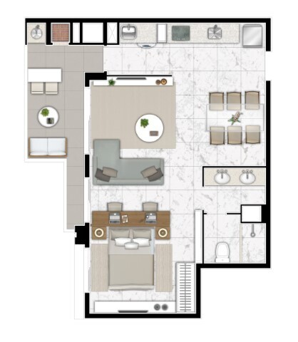 Apartamento, 3 quartos, 77 m² - Foto 33