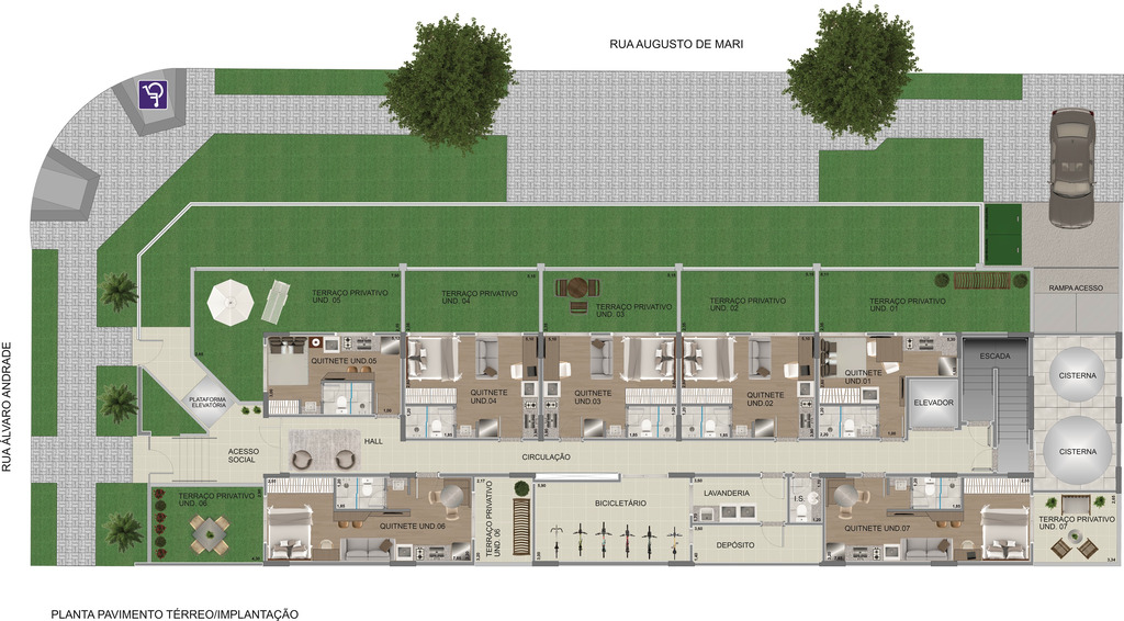 Apartamento, 1 quarto, 18 m² - Foto 19