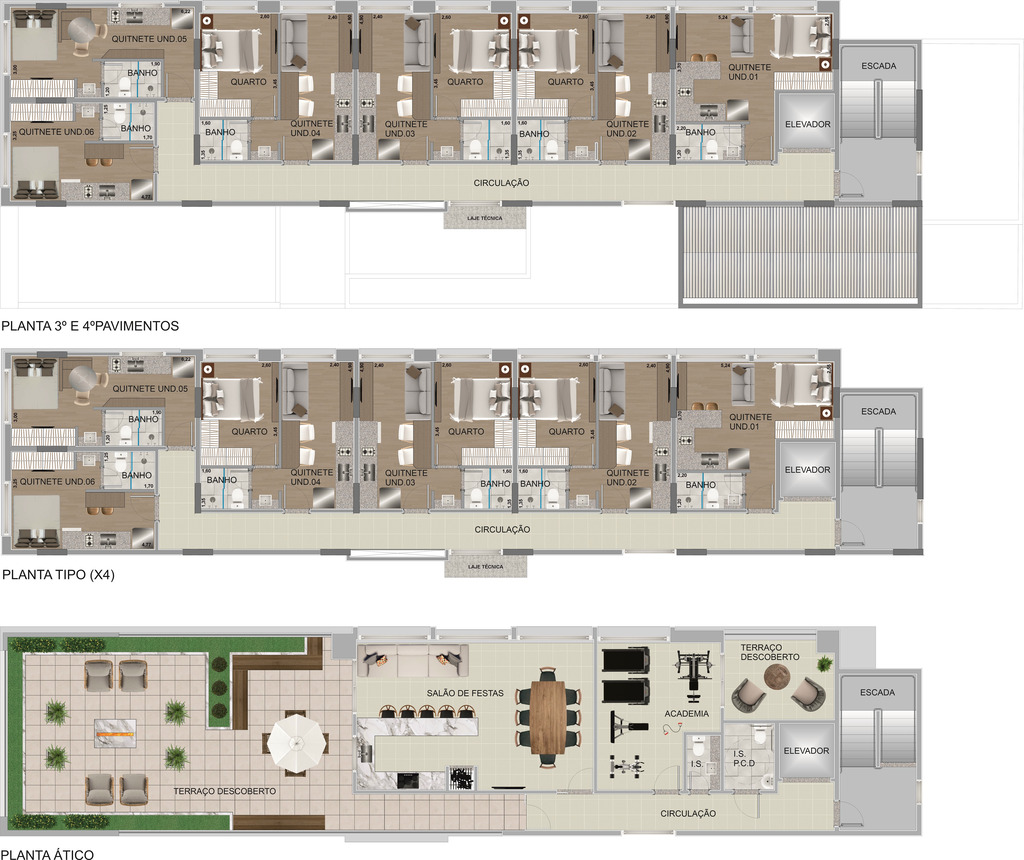 Apartamento, 1 quarto, 18 m² - Foto 20