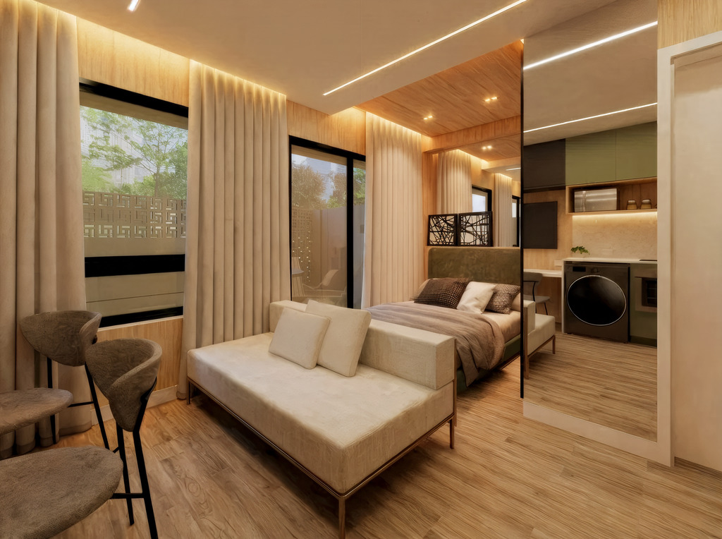 Apartamento, 1 quarto, 18 m² - Foto 4