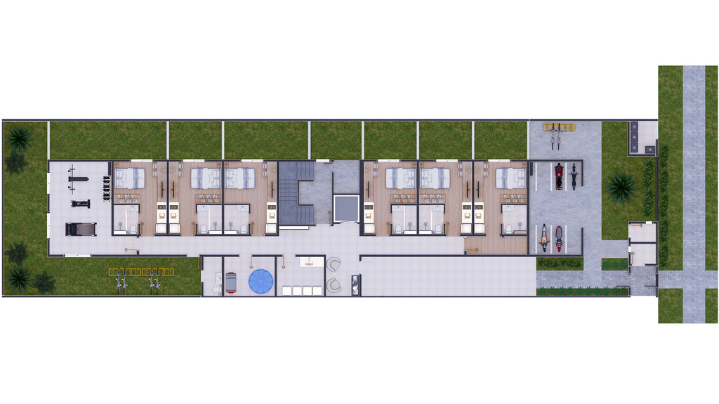 Apartamento, 1 quarto, 19 m² - Foto 16
