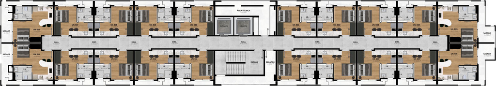 Apartamento, 1 quarto, 16 m² - Foto 14