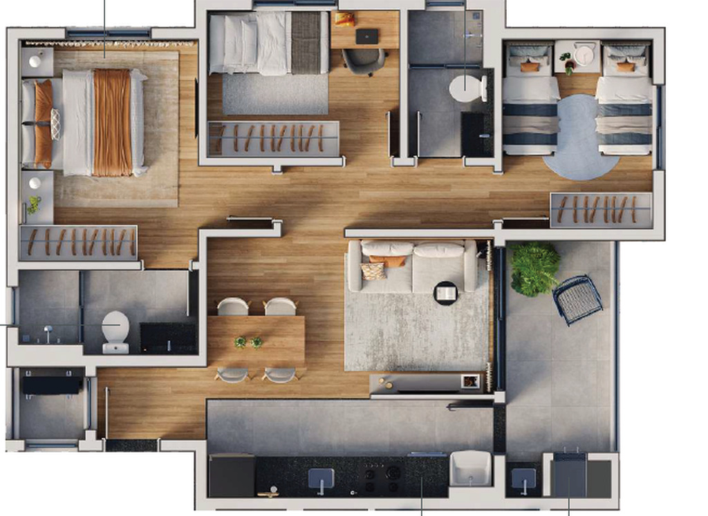 Apartamento, 1 quarto, 24 m² - Foto 21