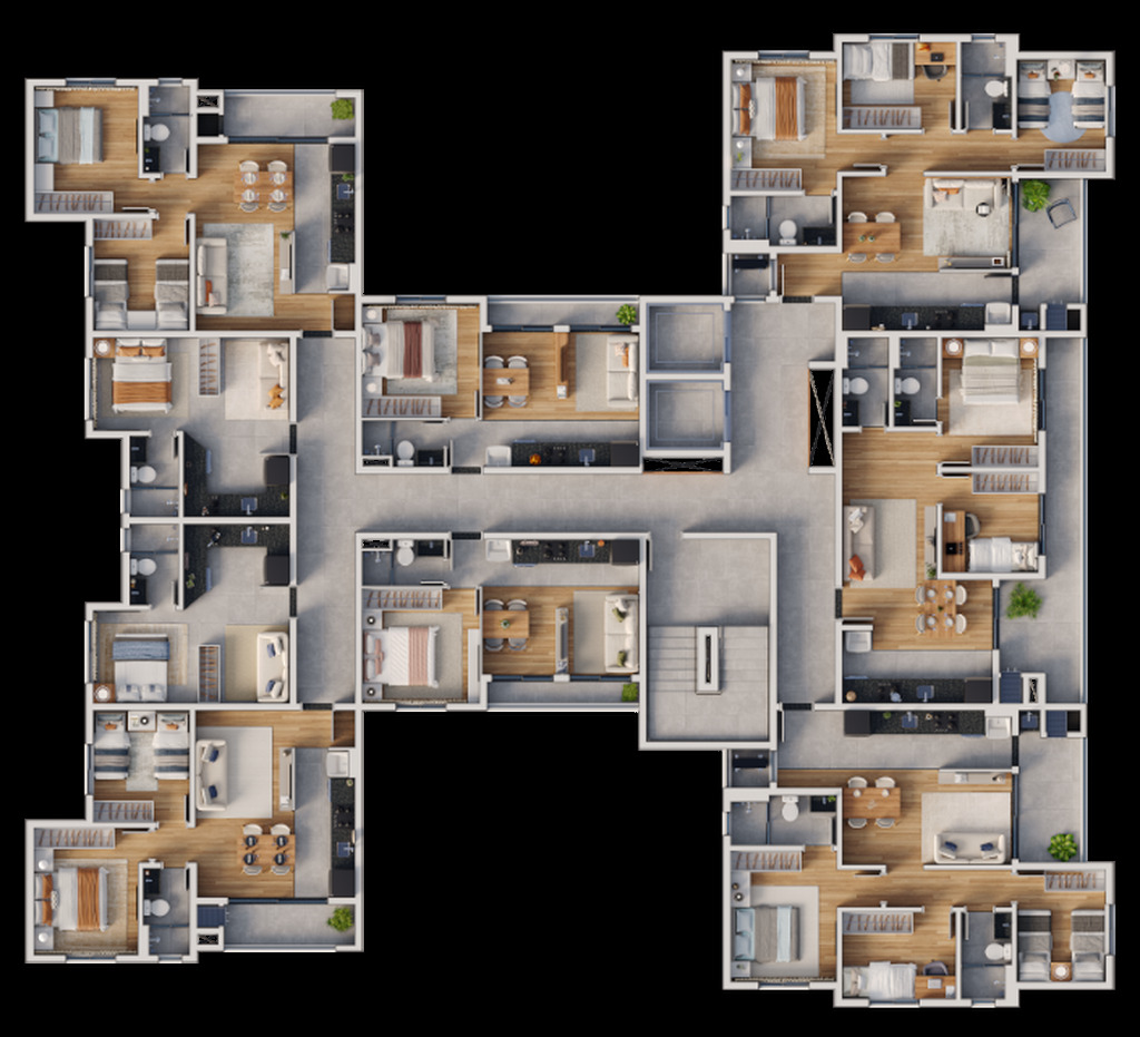 Apartamento, 1 quarto, 24 m² - Foto 14