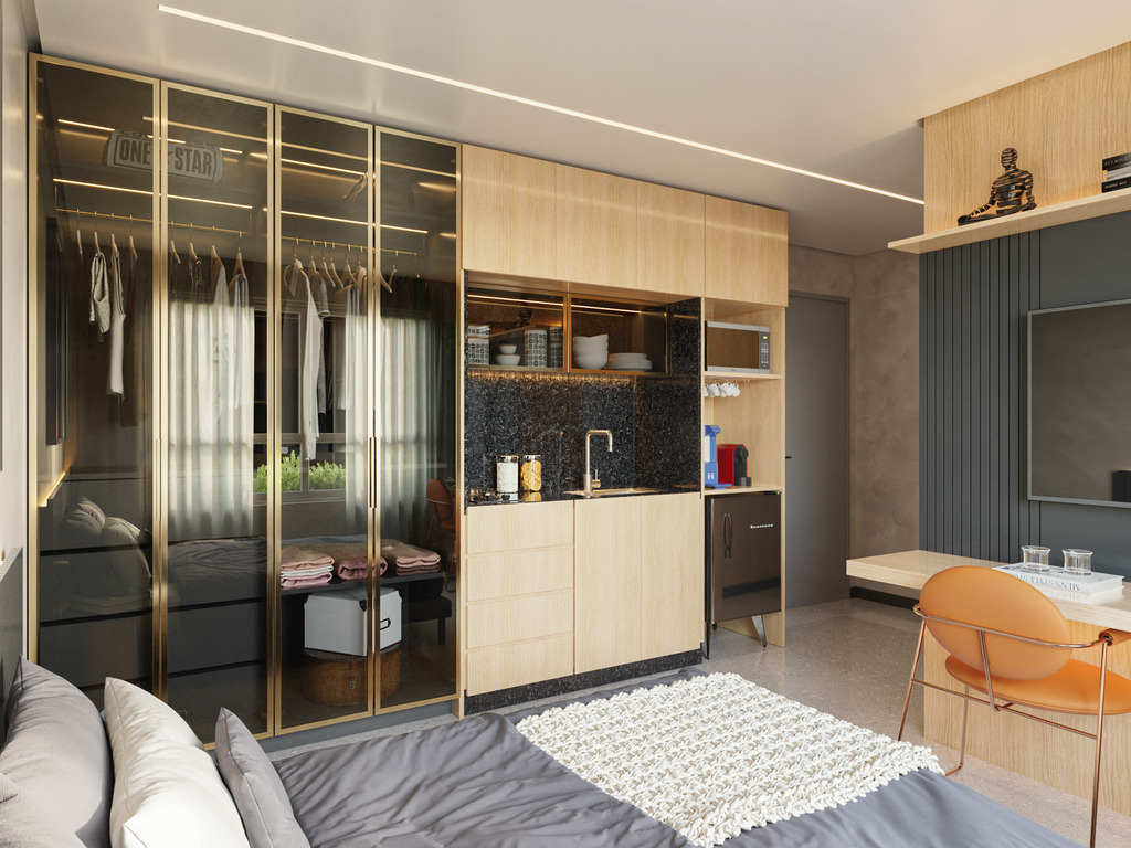 Apartamento, 1 quarto, 20 m² - Foto 16