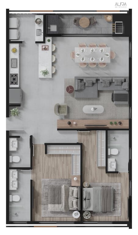 Apartamento, 3 quartos, 136 m² - Foto 27
