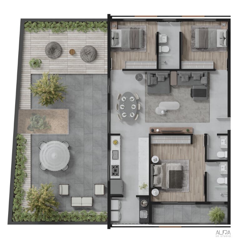 Apartamento, 3 quartos, 136 m² - Foto 28