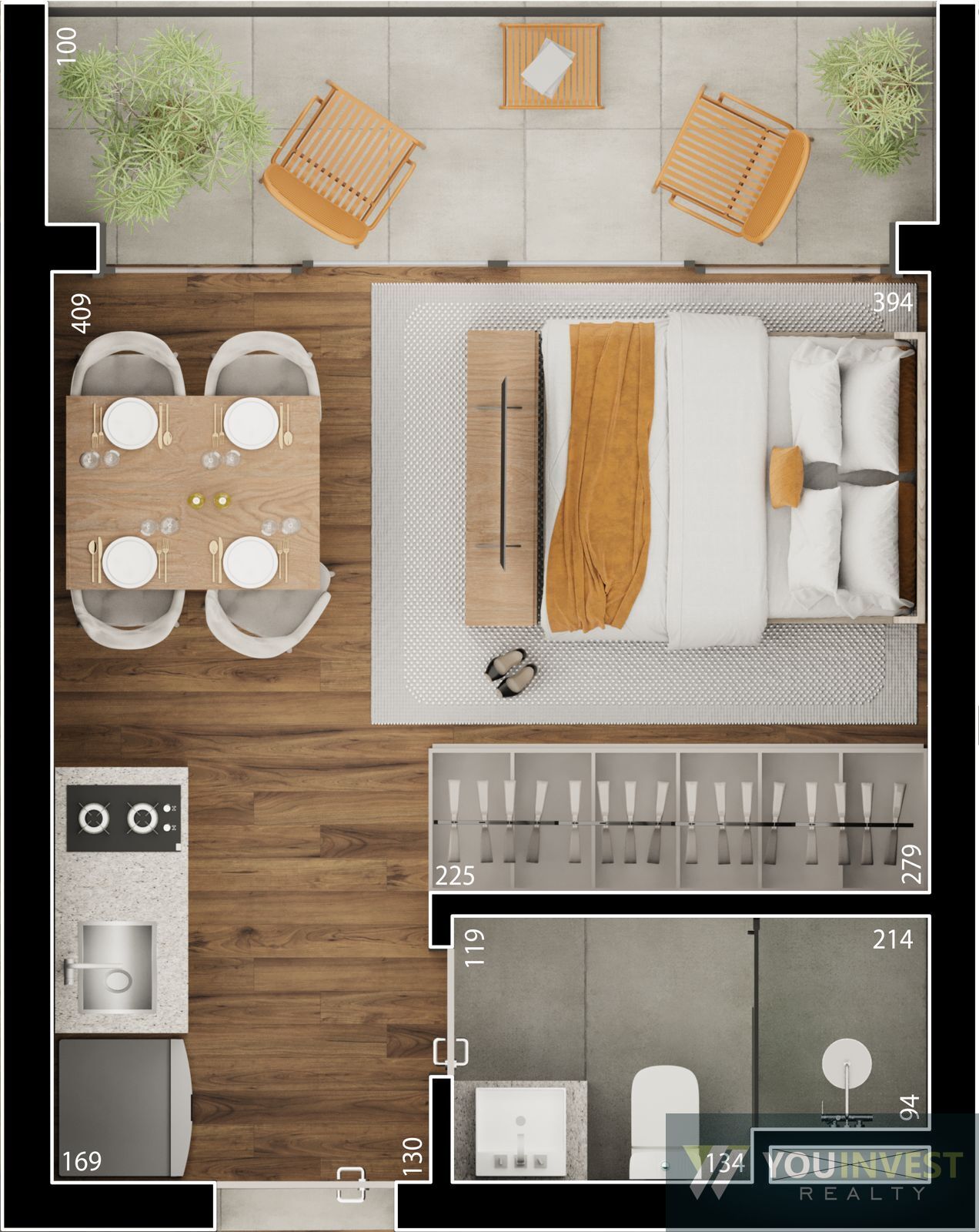 Apartamento, 1 quarto, 23 m² - Foto 6