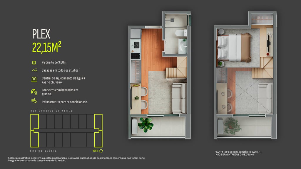 Apartamento, 1 quarto, 20 m² - Foto 149