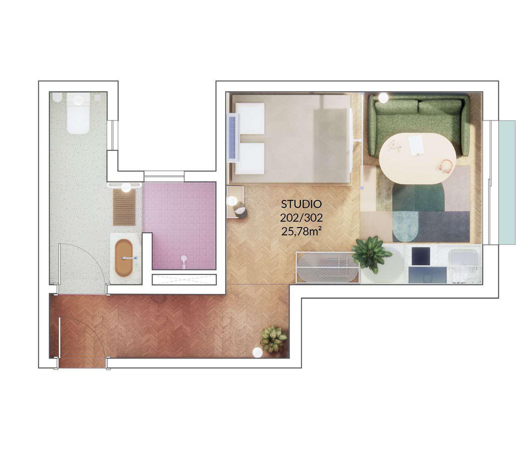 Apartamento, 1 quarto, 24 m² - Foto 25