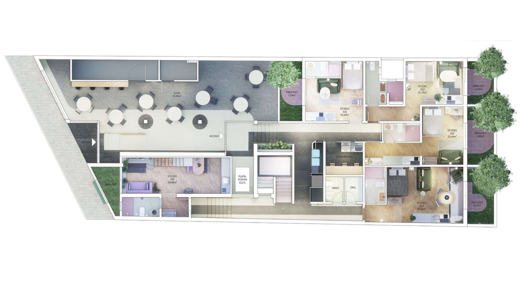 Apartamento, 1 quarto, 24 m² - Foto 18