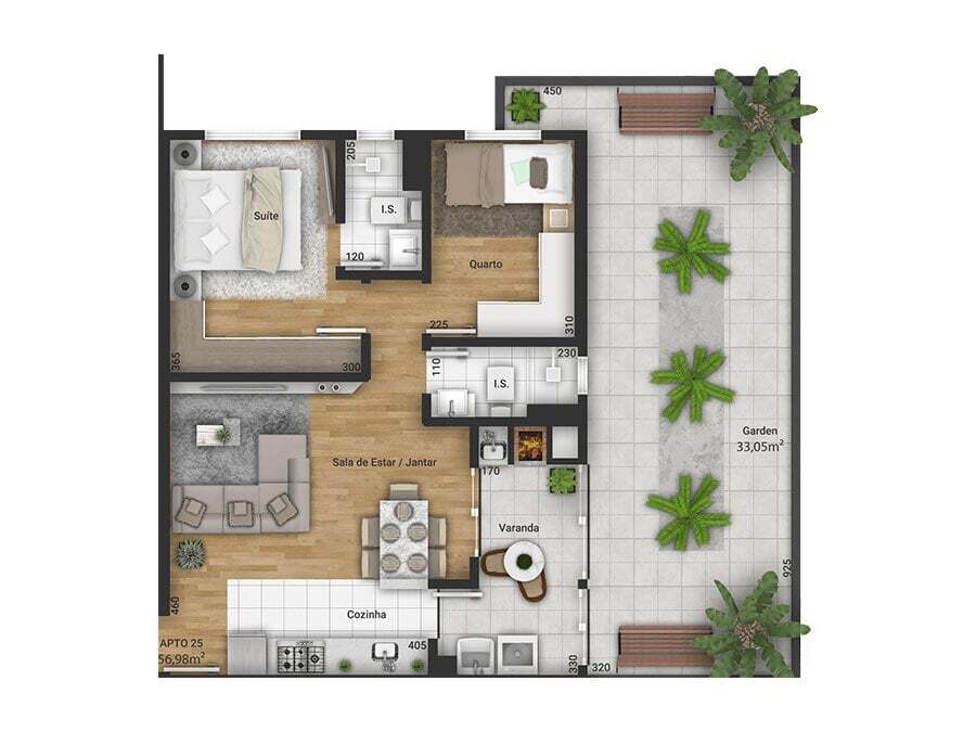 Apartamento, 2 quartos, 55 m² - Foto 19