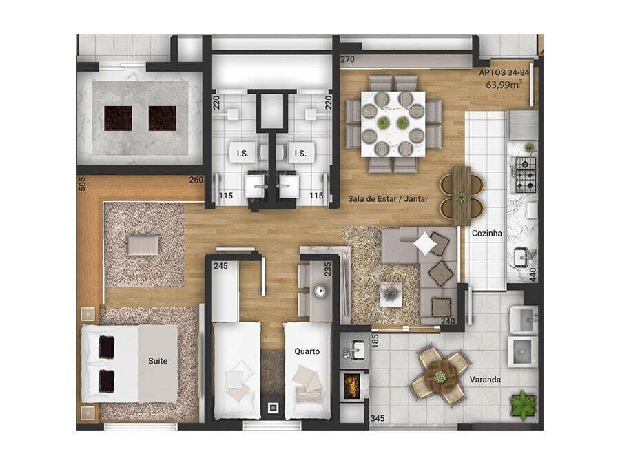 Apartamento, 2 quartos, 55 m² - Foto 25