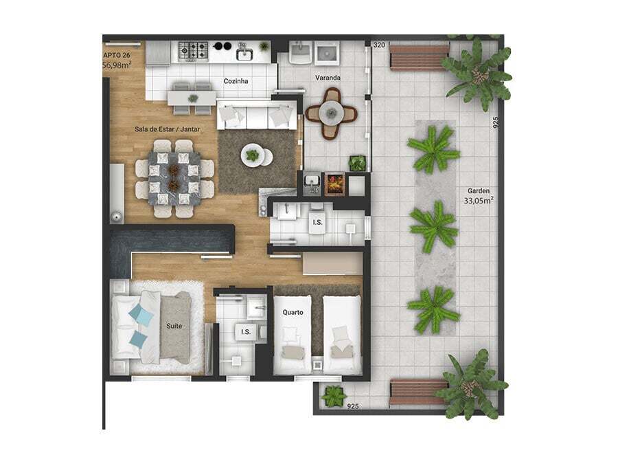 Apartamento, 2 quartos, 55 m² - Foto 18