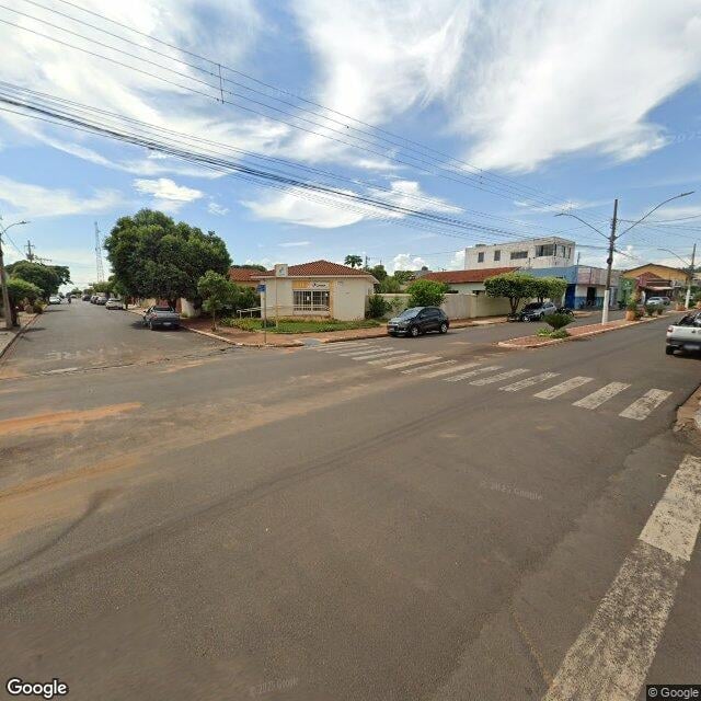 Imagem estática do "Street View" da localização