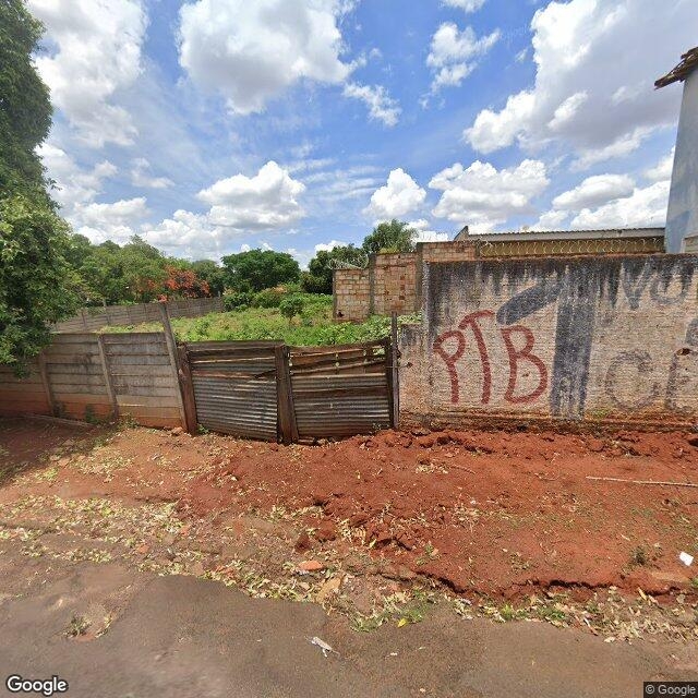 Imagem estática do "Street View" da localização