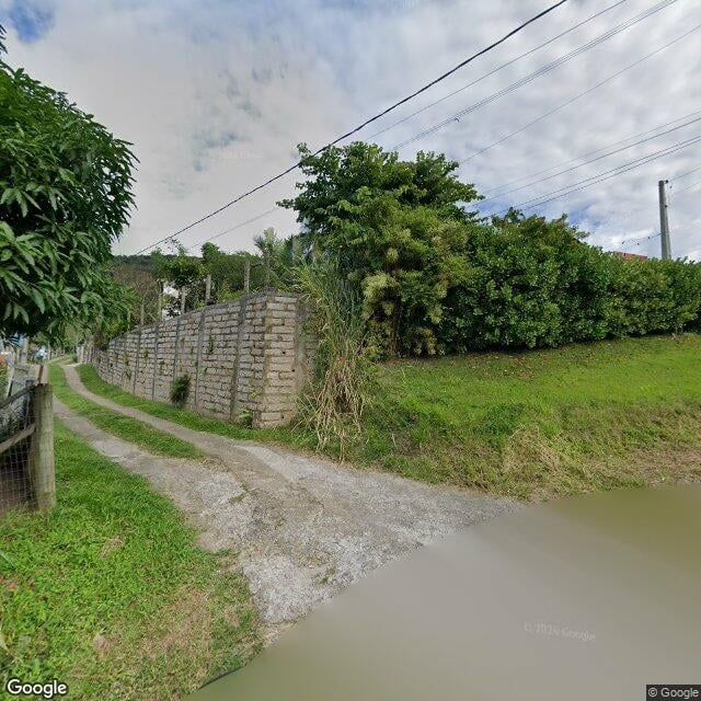 Imagem estática do "Street View" da localização