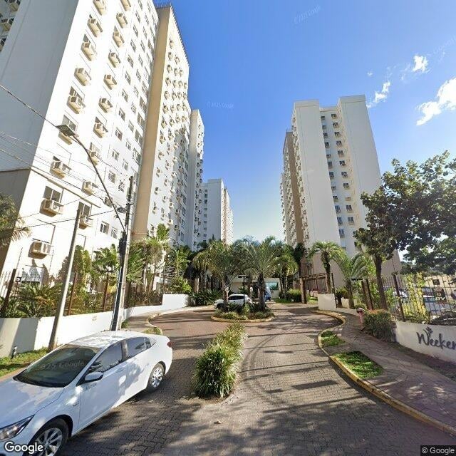 Imagem estática do "Street View" da localização